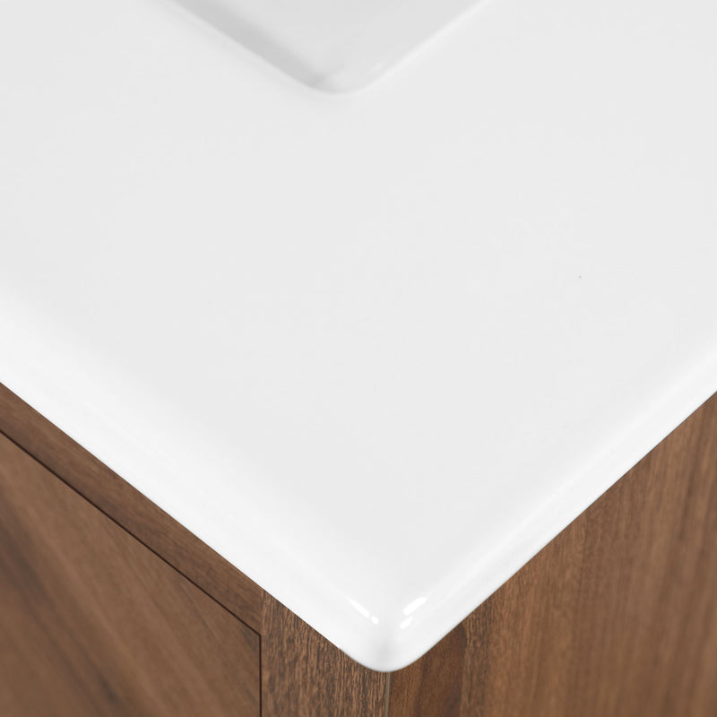 Contessa 24 in Bathroom Vanity - Spiced Walnut