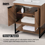 Contessa 30 in Bathroom Vanity - Spiced Walnut