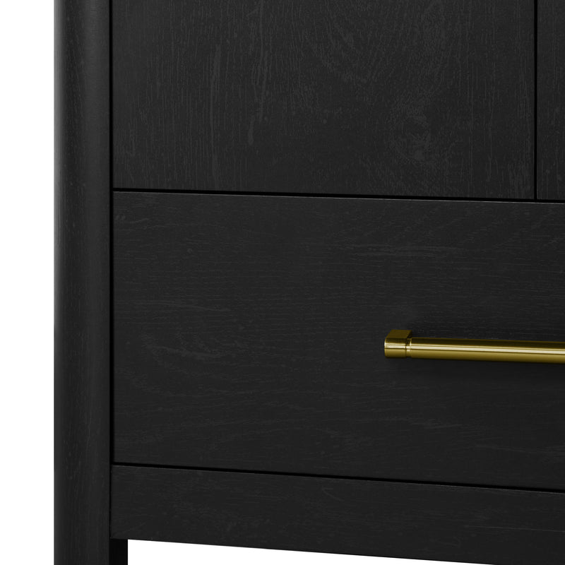 Dario 24 in Bathroom Vanity - Ebony Wood